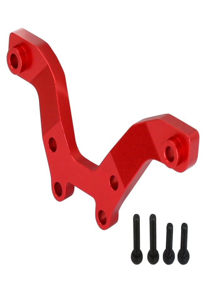 POLANTA Aluminum Alloy Front Damper Plate for Arrma 1/14 Typhon GROM MEGA 380 Brushed 4X4 Small Scale Buggy Upgrade Parts,Replace ARA2106 (Red) - Image 1